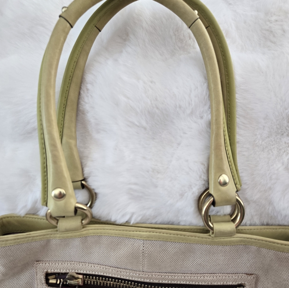 COACH Legacy Bonnie Cashin Canvas Turnlock Tote - Limited Edition - Picture 6 of 12